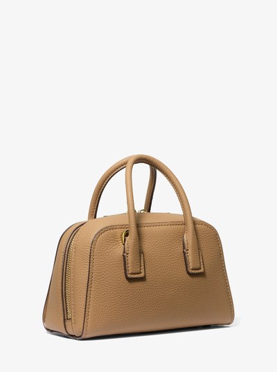 Ashton Extra-Small Pebbled Leather Crossbody Bag in HUSK | Michael Kors