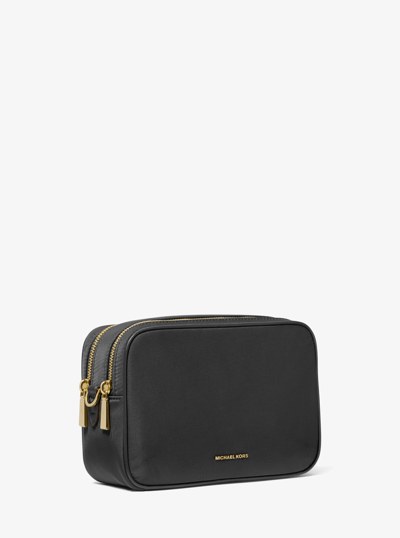 Bryant Medium Nylon Camera Crossbody Bag in BLACK | Michael Kors