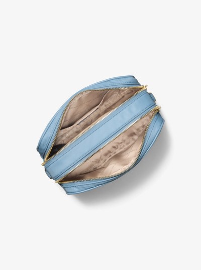 Bryant Medium Nylon Camera Crossbody Bag in CHAMBRAY | Michael Kors