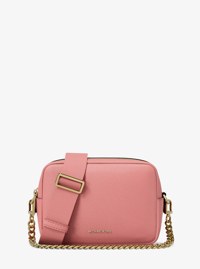Bryant Medium Pebbled Leather Camera Crossbody Bag