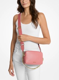 Bryant Medium Pebbled Leather Camera Crossbody Bag