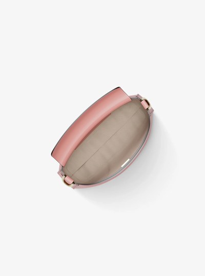 Petite pochette convertible Bryant en cuir grain&eacute; in PRIMROSE | Michael Kors