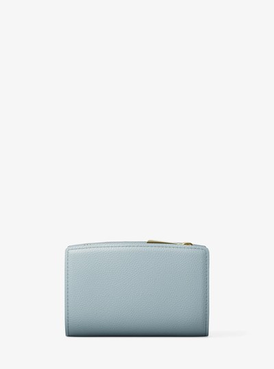 Bryant Medium Pebbled Leather Wallet in CHAMBRAY | Michael Kors