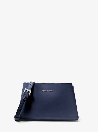 Ruthie Small Saffiano Leather Crossbody Bag