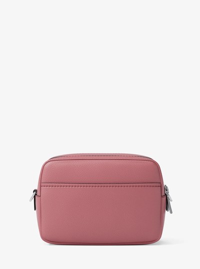 Bryant Medium Pebbled Leather Camera Crossbody Bag in ROSEWOOD | Michael Kors