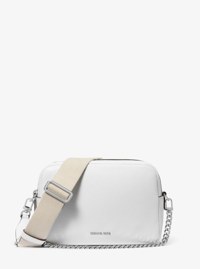 Bryant Medium Pebbled Leather Camera Crossbody Bag
