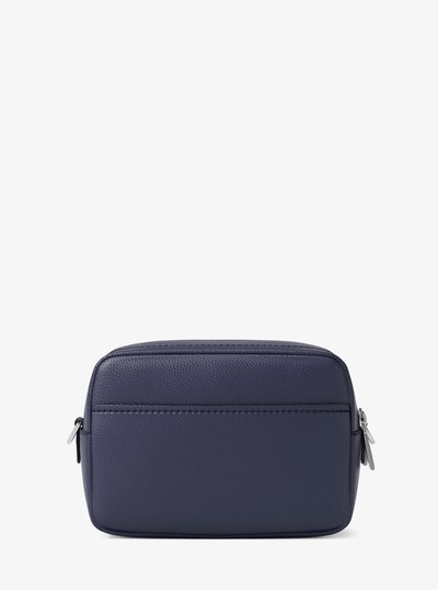 Bryant Medium Pebbled Leather Camera Crossbody Bag in DRESS BLUES | Michael Kors