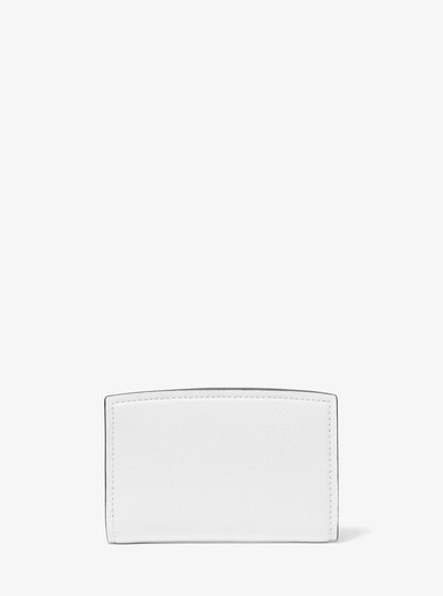 Bryant Medium Pebbled Leather Wallet in OPTIC WHITE | Michael Kors