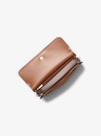 Petit sac &agrave; bandouli&egrave;re pour t&eacute;l&eacute;phone intelligent Jet Set &agrave; logo Signature