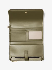 Jet Set Medium Signature Logo Convertible Wristlet