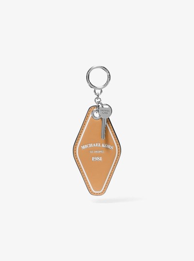 Hotel Key Bag Charm in PEANUT | Michael Kors