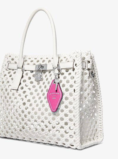 Hotel Key Bag Charm in RASPBERRY | Michael Kors