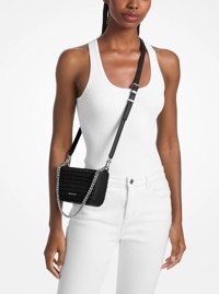 Bryant Small Crocheted Convertible Crossbody Pochette