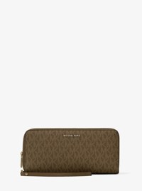 Billetera continental grande con logotipo