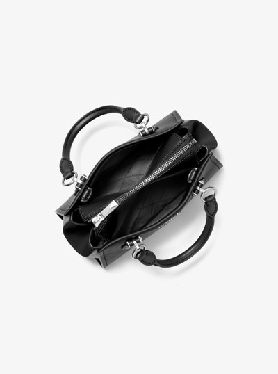 Marilyn Small Saffiano Leather Crossbody Bag in BLACK | Michael Kors