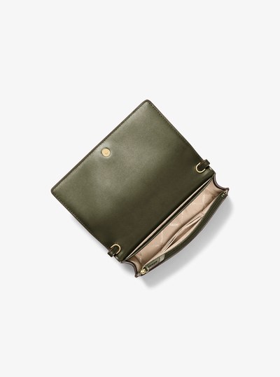Jet Set Medium Pebbled Leather Crossbody Bag