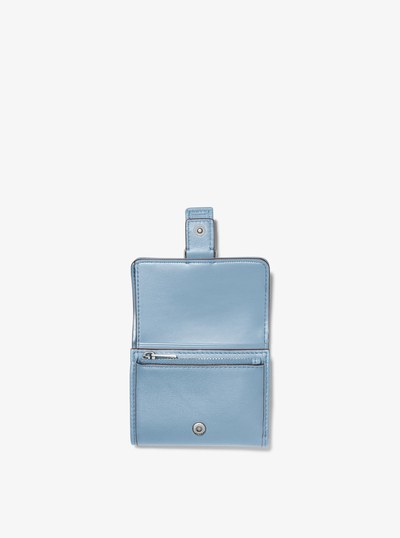 Colby Small Leather Tri-Fold Wallet in CHAMBRAY | Michael Kors