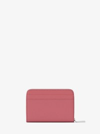 Jet Set Small Pebbled Leather Zip-Around Card Case