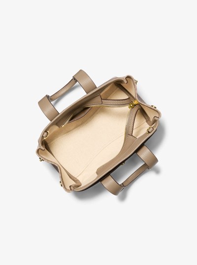 Romee Extra-Small Signature Logo Crossbody Bag in BIRCH | Michael Kors
