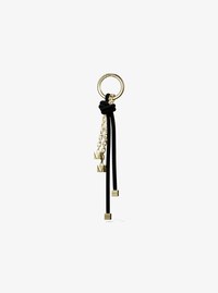 Gold-Tone and Cord Bag Charm