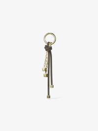 Gold-Tone and Cord Bag Charm