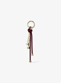 Gold-Tone and Cord Bag Charm