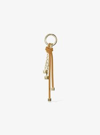Gold-Tone and Cord Bag Charm