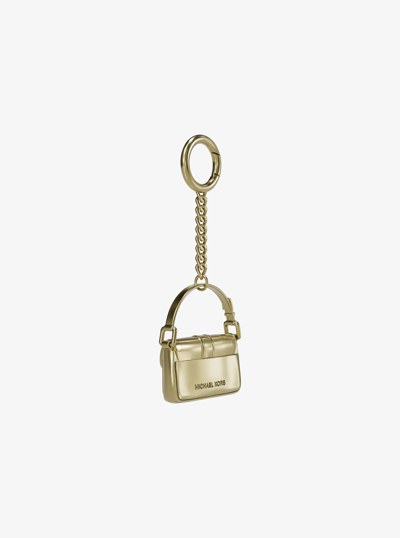 Colby Bag Charm in PALE GOLD | Michael Kors