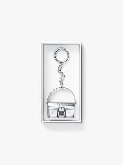 Colby Bag Charm in SILVER | Michael Kors