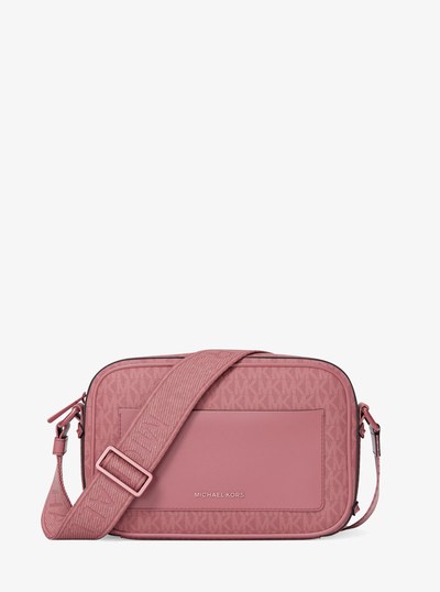 Bandolera Maeve grande con logotipo exclusivo in PALISANDRO | Michael Kors