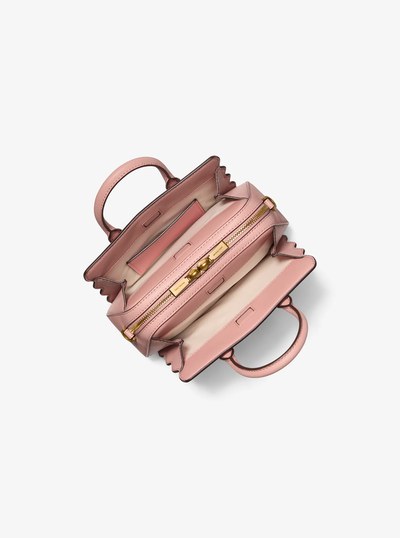 Laila Extra-Small Pebbled Leather Convertible Crossbody Bag in PRIMROSE | Michael Kors
