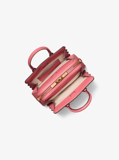 Laila Extra-Small Pebbled Leather Convertible Crossbody Bag in LT BRY SBT | Michael Kors