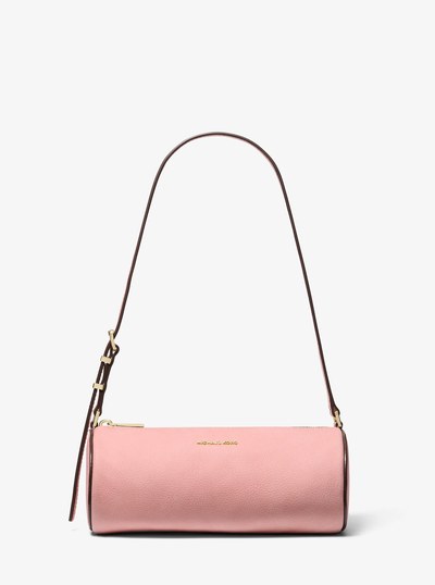 Izzy Small Nubuck Barrel Pochette in PRIMROSE | Michael Kors