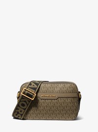 Hudson Signature Logo Camera Crossbody Bag
