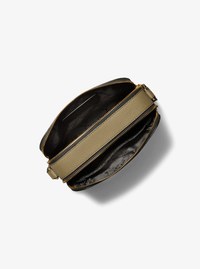 Hudson Signature Logo Camera Crossbody Bag