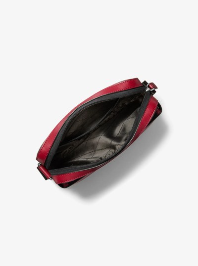 Jet Set Logo Crossbody Bag in BLACK | Michael Kors