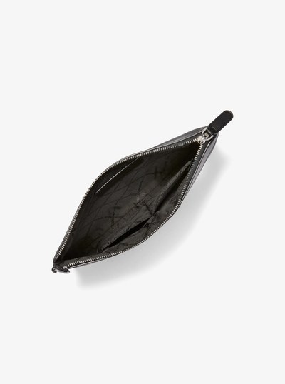 Logo Travel Pouch in BLACK | Michael Kors