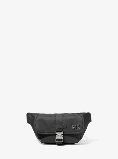 Eli Nylon Aviator Sling Pack in BLACK | Michael Kors