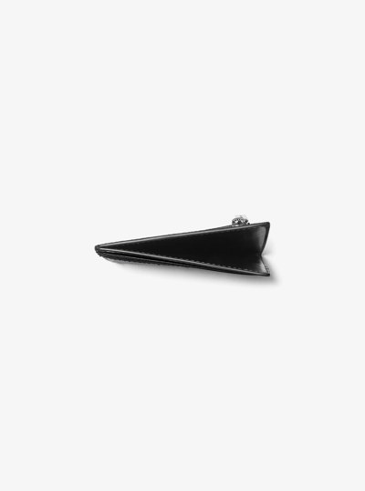 Hudson Signature Logo Card Case in BLACK | Michael Kors