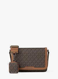 Hudson Mini Signature Logo Crossbody Bag With Airpod Case for Apple Airpods Pro&reg;