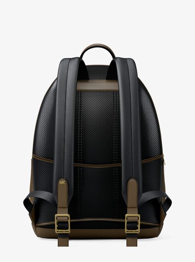 Jet Set Pebbled Leather Backpack in LODEN | Michael Kors