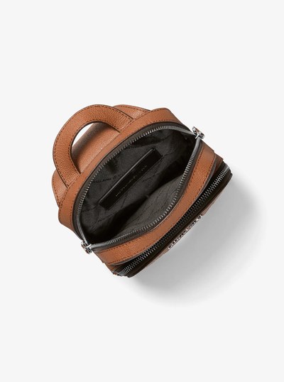 Hudson Signature Logo Sling Pack  in BROWN/LUGGAGE | Michael Kors