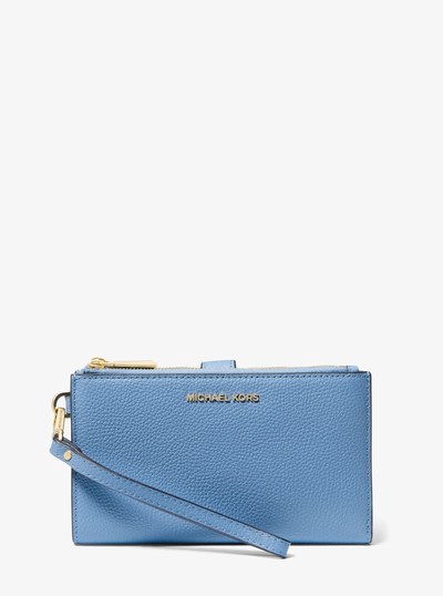 Adele Pebbled Leather Smartphone Wallet