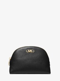 Empire Large Pebbled Leather Travel Pouch
