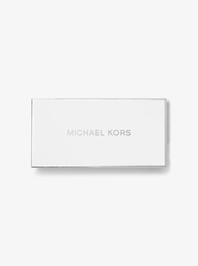 Jet Set Large Signature Logo Wallet in VANILLA/ACORN | Michael Kors