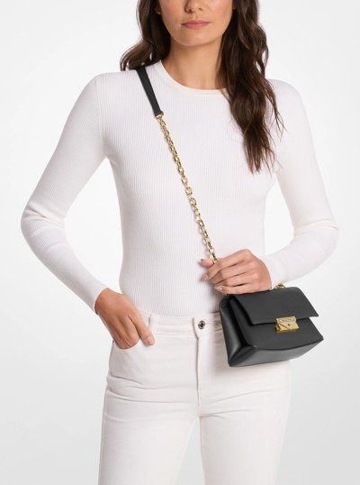 Cece Small Shoulder Bag in BLACK | Michael Kors