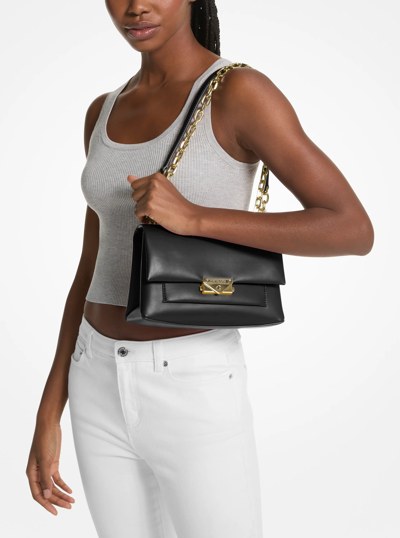 Cece Medium Shoulder Bag in BLACK | Michael Kors