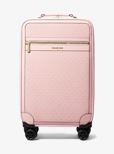 Jet Set Travel Small Signature Logo Suitcase in POWDER BLUSH