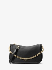 Carmela Medium Pebbled Leather Convertible Crossbody Bag