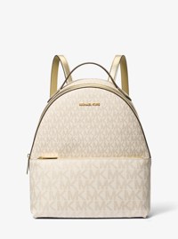 Sac &agrave; dos Sheila &agrave; deux tons de taille moyenne &agrave; logo Signature